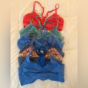 Women's Lace Bralette Set